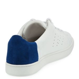 Vince Varin Sneaker with blue suede heel